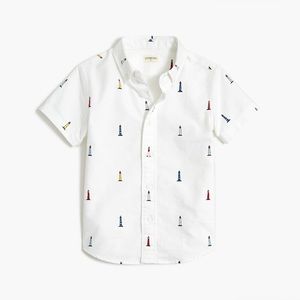 COPY - I. Crew Lighthouse Short Sleeve Buttondown